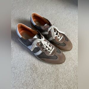 ECCO Men’s Jogga Textile Fashion Sneaker, Tan, Size 46